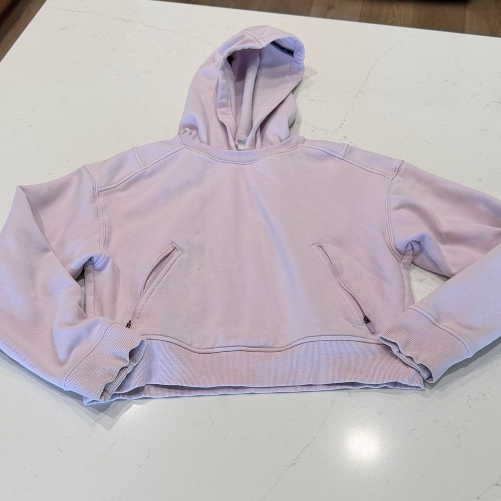 Athleta Light Purple Women's Hoodie Sweater